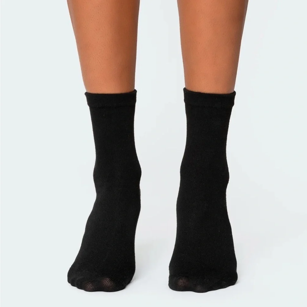 Edikted Black and Pink 🎀 Socks Size os